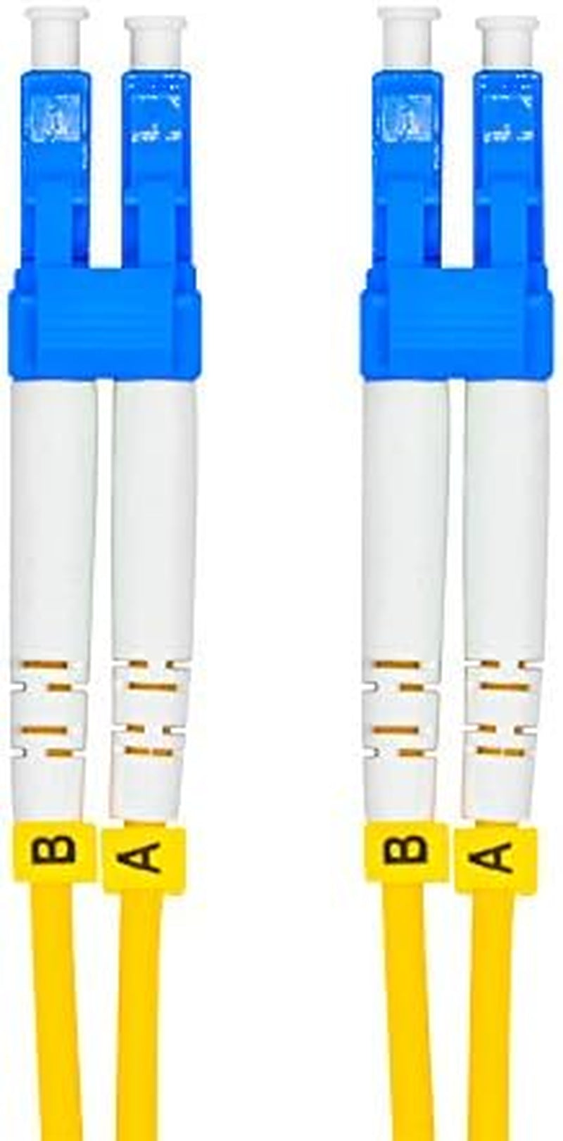 3Meters 10Ft LC to LC Duplex 9/125 Single-Mode Fiber Optic Cable Jumper Optical Patch Cord LC-LC