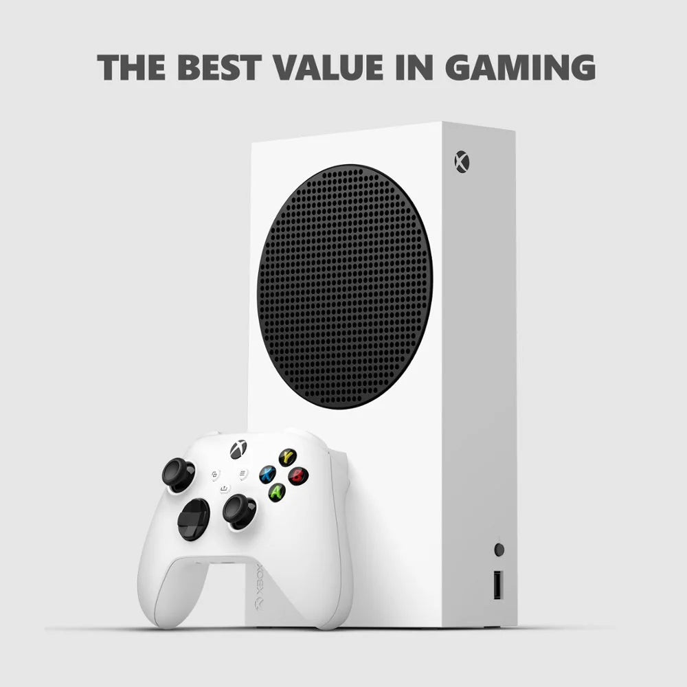 Series S, 512GB SSD, All Digital Gaming Console, Robot White