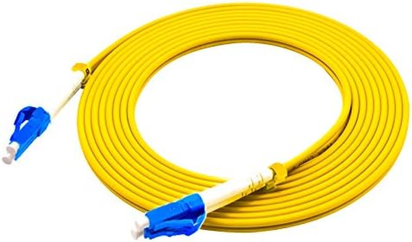 3Meters 10Ft LC to LC Duplex 9/125 Single-Mode Fiber Optic Cable Jumper Optical Patch Cord LC-LC