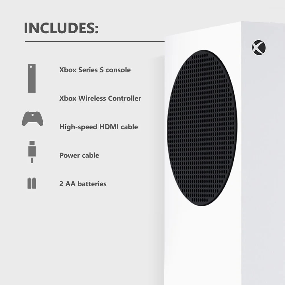 Series S, 512GB SSD, All Digital Gaming Console, Robot White