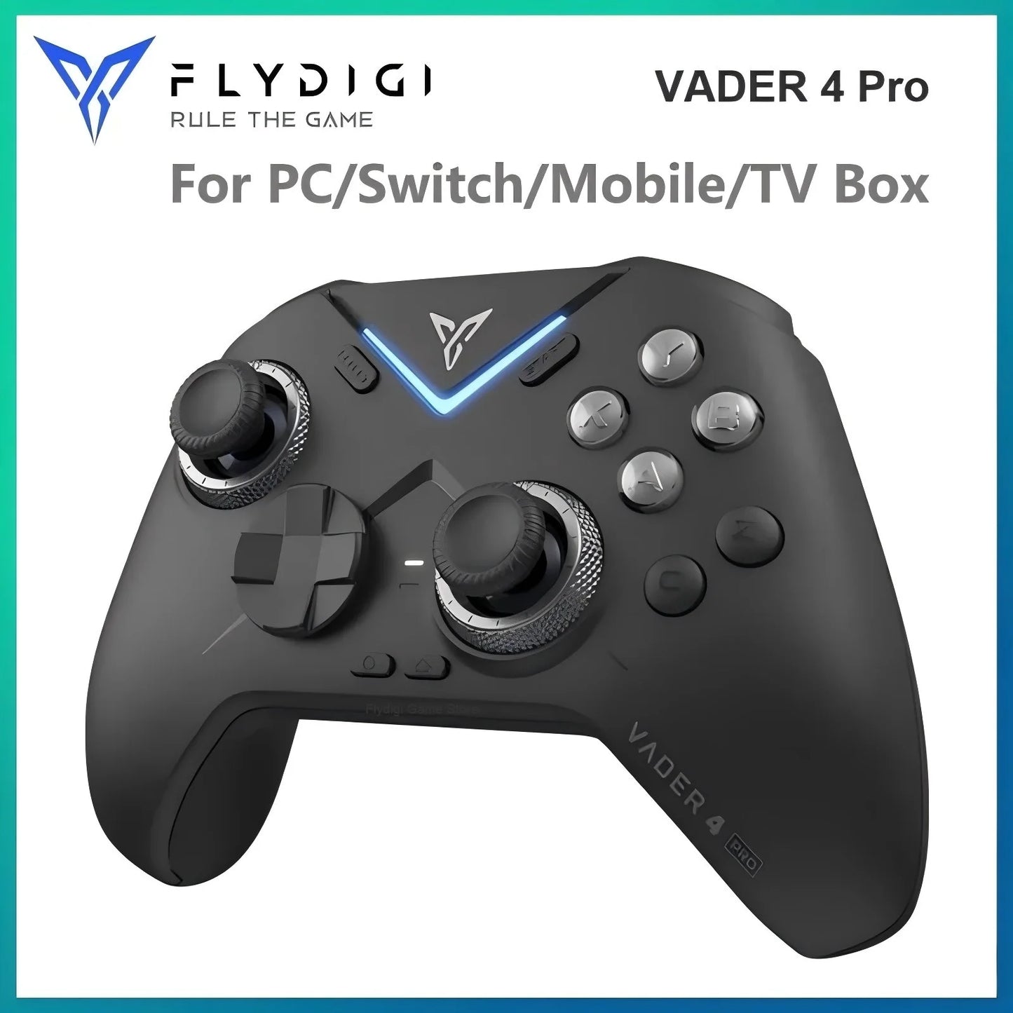 Flydigi Vader 4 Pro Gaming Controller, Force-Switchable Tirgger Support, for Pc/Ns/Mobile/Tv Box, PC Gamer PS Cloud Game Gamepad