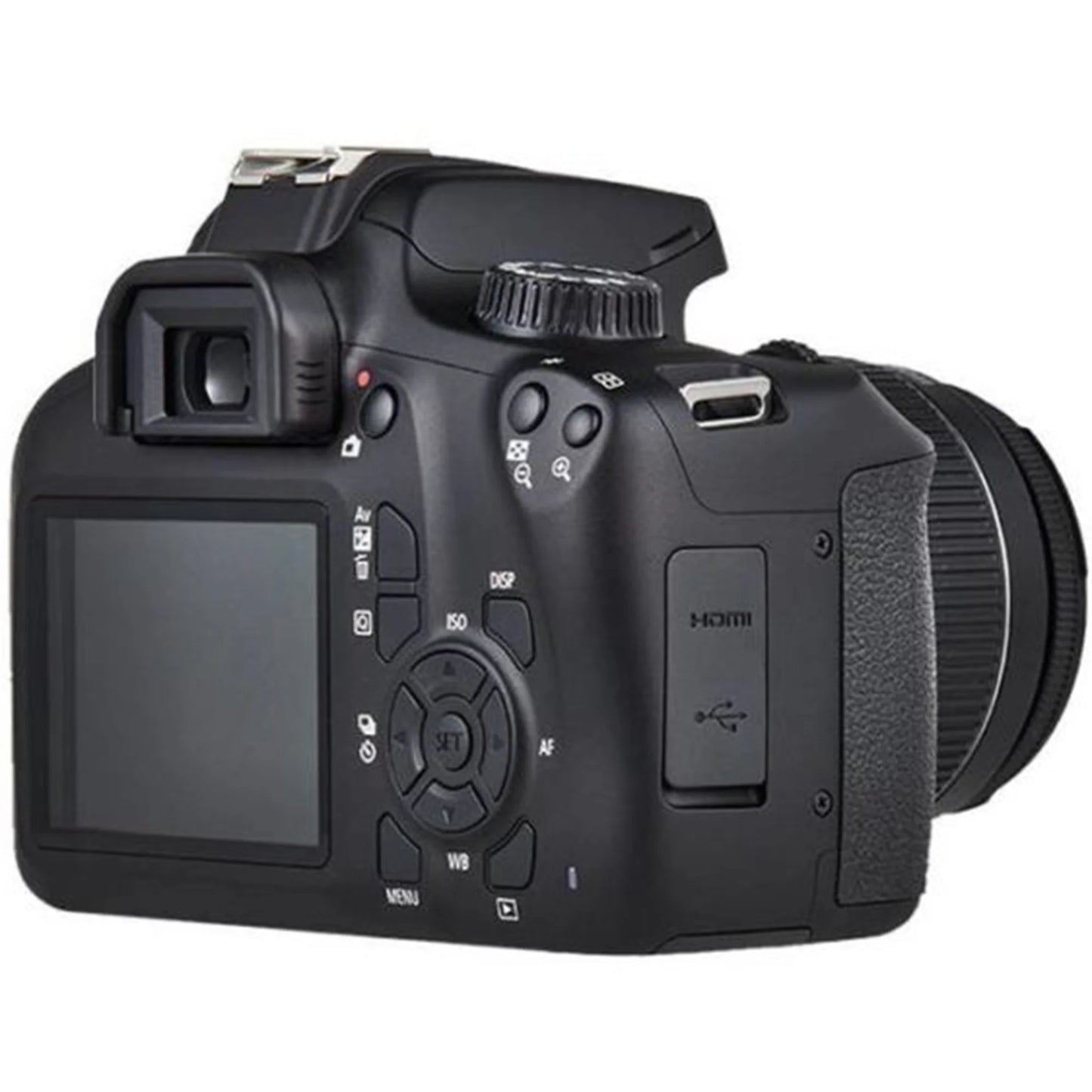 Canon EOS 4000D / Rebel T100 DSLR Camera + EF-S 18-55Mm Lens + Sandisk 64GB Memory Card + Bundle (International Model)