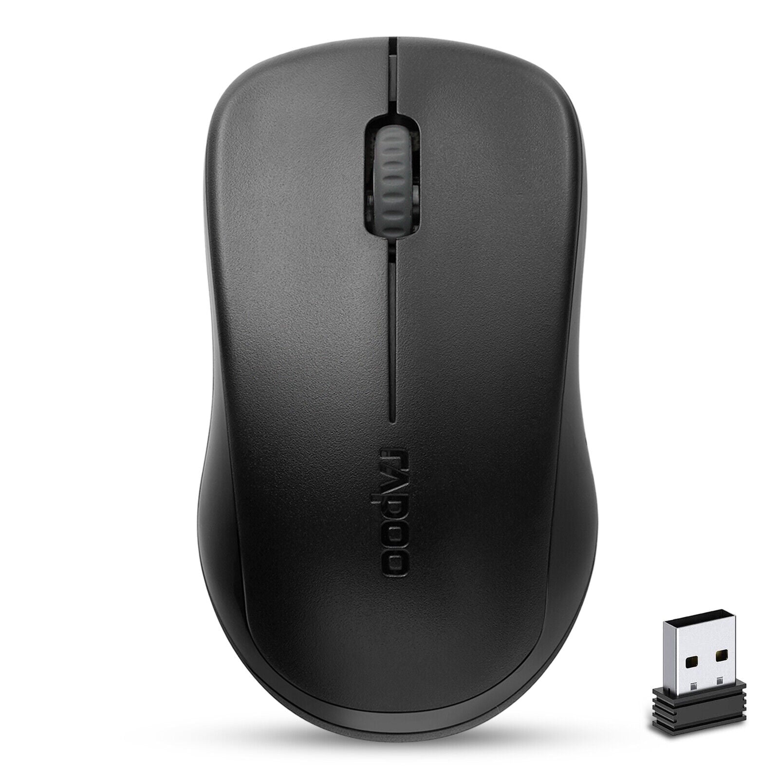 RAPOO 2.4Ghz 1000 DPI Wireless Optical Mouse with USB Receiver for PC Laptop