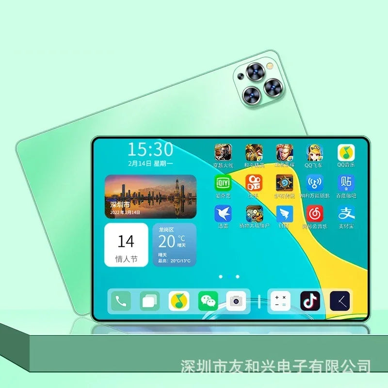 New X95 Android 8 10" Inch IPS Screen Tablet PC 1280X800 4GB RAM+32GB ROM Octa-Core Bluetooth Wi-Fi Dual Cameras Tablet PC
