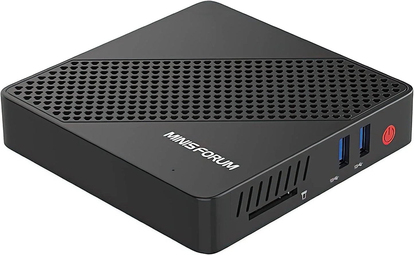 N40 Mini PC Fanless Silent Desktop Computer 4GB RAM, 64GB Emmc Micro PC, Celeron N4020 up to 2.8Ghz, 1000M LAN, HDMI&VGA, Support Auto Power on Mini Computer