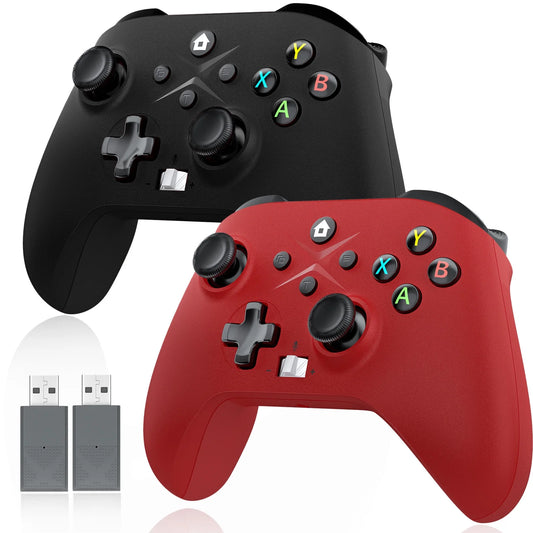 2.4G Wireless Xbox Controller for Xbox Series X/ Xbox Series S/Xbox One/Xbox One S/Xbox One X/Pc, Built-In 650Mah Rechargeable Battery, 3.5Mm Headphone Jack and Adjustable Volume