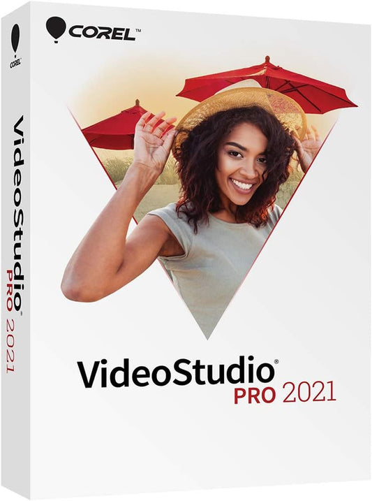Videostudio Pro 2021 Video and Movie Editing Software [PC Disc] [Old Version]