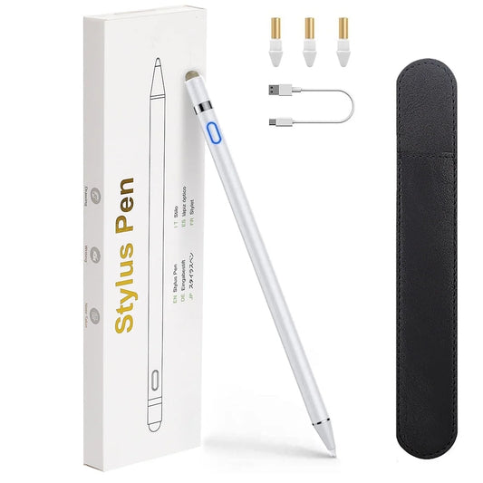 Stylus Pen for Tablets Compatible with Ipad Air 5Th/4Th Gen, Ipad Mini 6Th/5Th High Precise Ipad Pencil 1St Gen, 20Hrs Work Palm Rejection, White