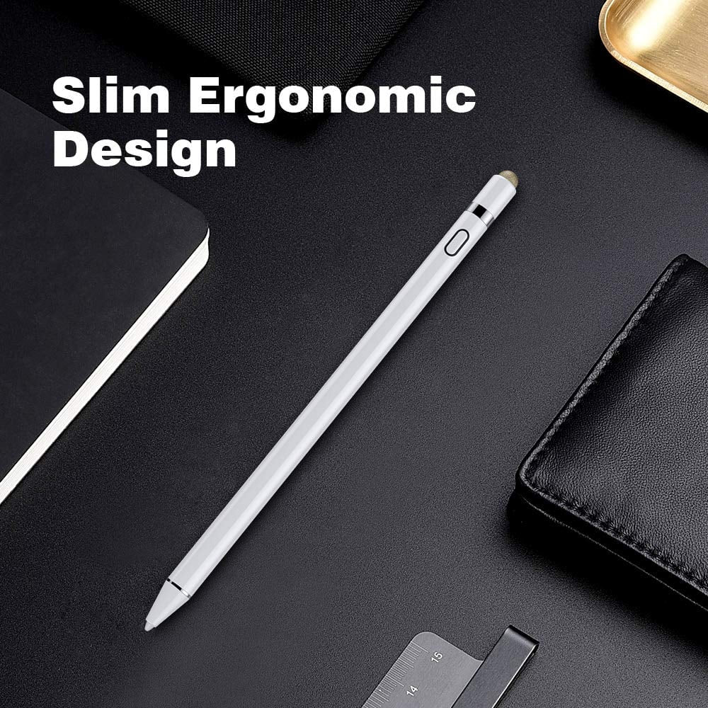 Stylus Pen for Tablets Compatible with Ipad Air 5Th/4Th Gen, Ipad Mini 6Th/5Th High Precise Ipad Pencil 1St Gen, 20Hrs Work Palm Rejection, White