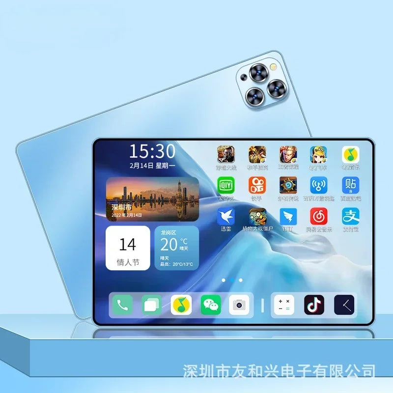 New X95 Android 8 10" Inch IPS Screen Tablet PC 1280X800 4GB RAM+32GB ROM Octa-Core Bluetooth Wi-Fi Dual Cameras Tablet PC