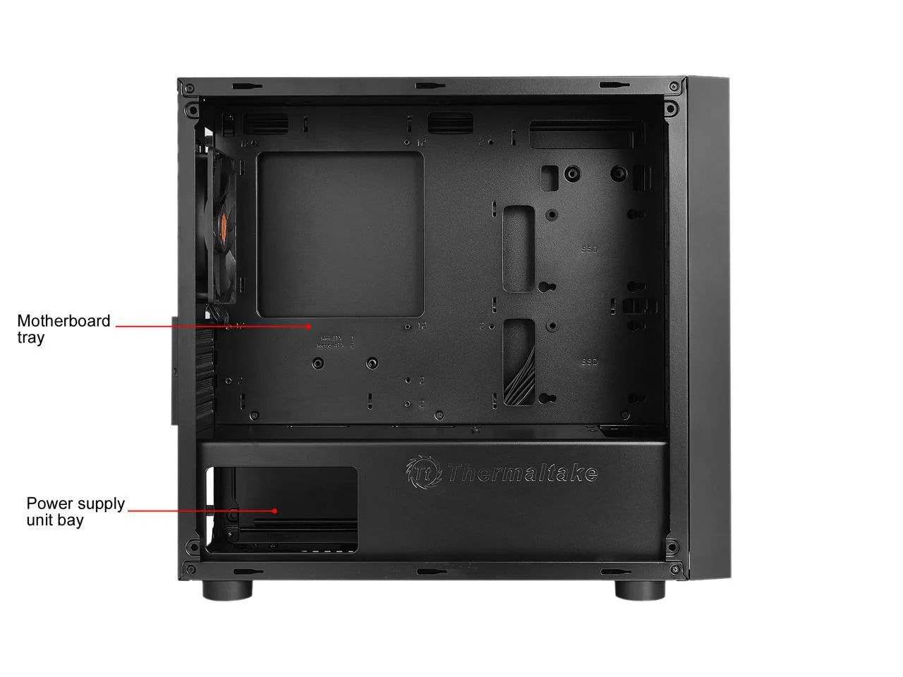 Versa H17 Micro Case CA-1J1-00S1NN-00 USB 3.0 MNT - Black