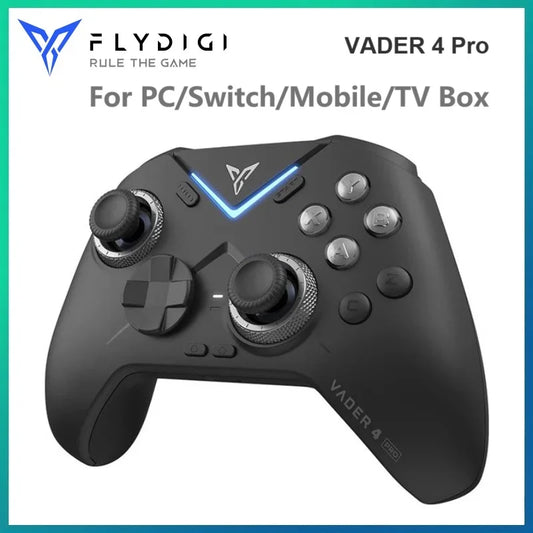 Flydigi Vader 4 Pro Gaming Controller, Force-Switchable Tirgger Support, for Pc/Ns/Mobile/Tv Box, PC Gamer PS Cloud Game Gamepad