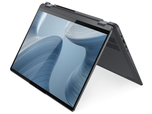 Ideapad Flex 5 16IAU7 82R8 - Flip Design - Intel Core I7 - 1255U / up to 4.7 Ghz - Win 11 Home - Intel Iris Xe Graphics - 16 GB RAM - 1 TB SSD Nvme - 16" IPS Touchscreen 2560 X 1600 (WQXGA) - Wi-Fi 6 - Storm Gray - Kbd: US