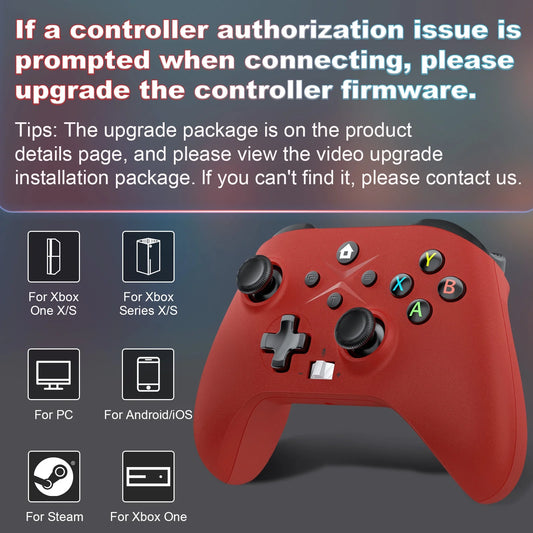 2.4G Wireless Xbox Controller for Xbox Series X/ Xbox Series S/Xbox One/Xbox One S/Xbox One X/Pc, Built-In 650Mah Rechargeable Battery, 3.5Mm Headphone Jack and Adjustable Volume